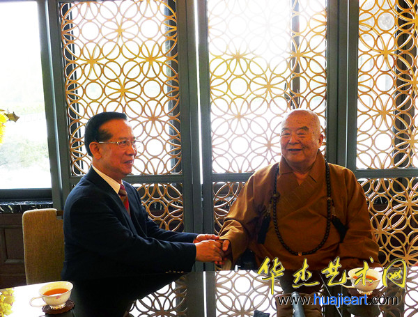 连战、星云大师和蔡豪杰