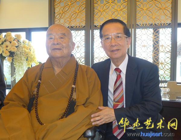 连战、星云大师和蔡豪杰
