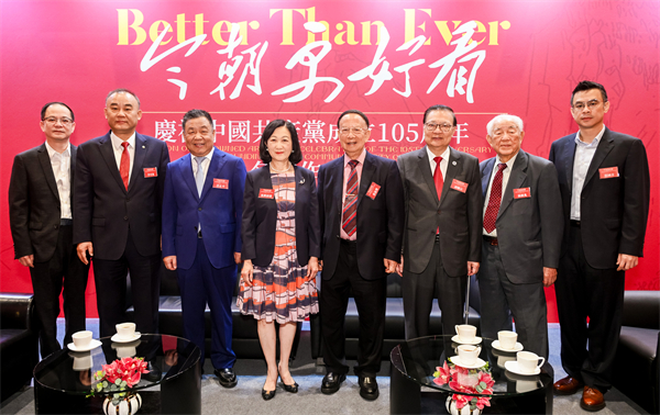“今朝更好看”——庆祝中国共产党成立105周年名家作品展在香港盛大启幕 港澳台美协主席蔡豪杰作品参展并出席发表感言